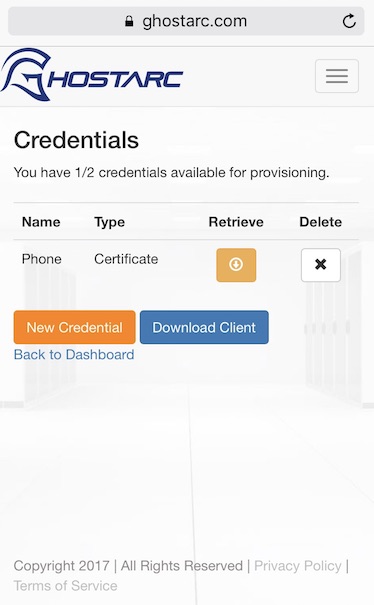 iOS Credential Installation 2